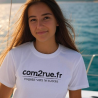 Les T-shirts  " Flocage texte de couleur "