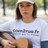 Les T-shirts  " Flocage texte de couleur "
