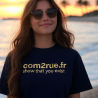 Les T-shirts  " Flocage texte métallisé "