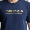 Les T-shirts  " Flocage texte métallisé "
