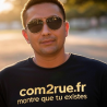 Les T-shirts  " Flocage texte métallisé "